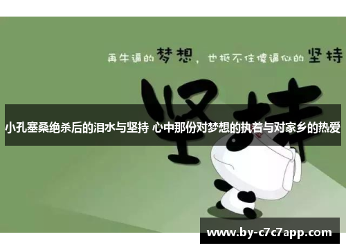 小孔塞桑绝杀后的泪水与坚持 心中那份对梦想的执着与对家乡的热爱